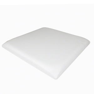 ProX Padded Seat Cushion for 2x2 Lumo Stage, White dance stage, light stage, disco stage, seat pad, padded seat bench, light up seat, LUMOstage, LumoStage™